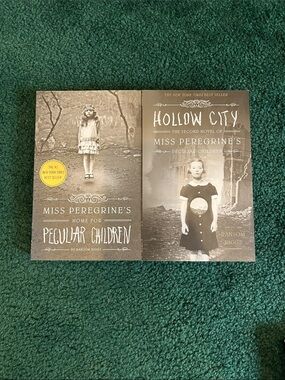 Set of 2 Miss Peregrine’s books by Ransom Riggs